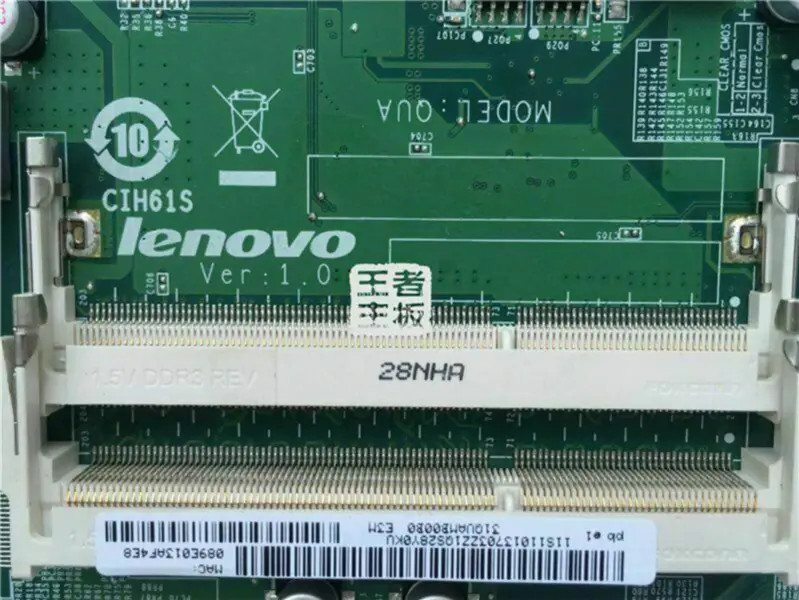 Základní deska Lenovo DA0QUAMB6E0