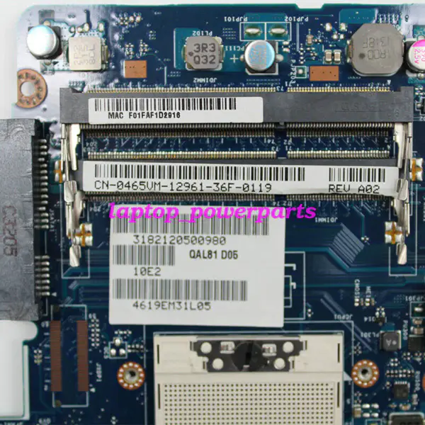 Dell 0465VM Základní deska Dell Latitude E6430 Základní deska ATX