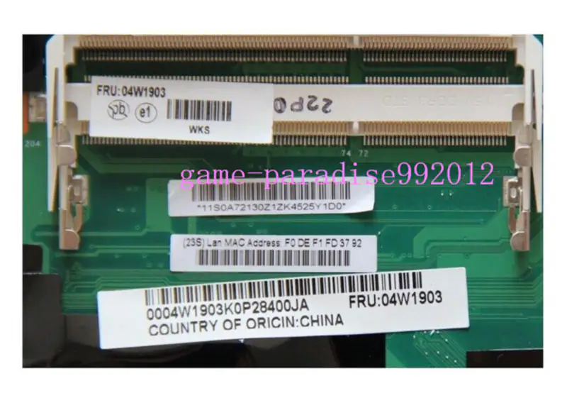 Základní deska Lenovo 04W1903