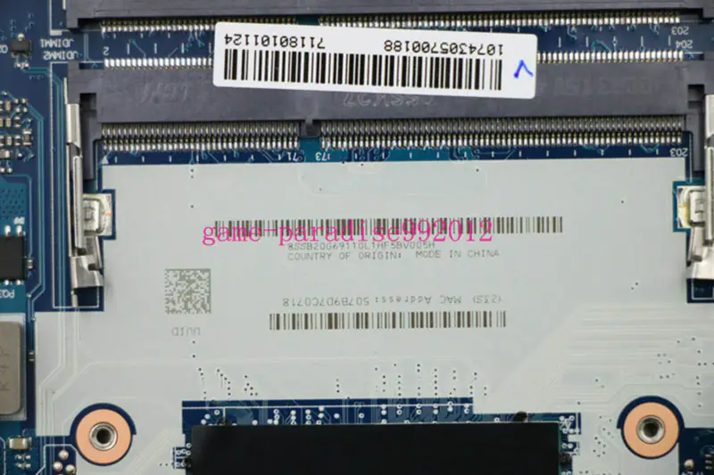 Základní deska Lenovo 00HT586