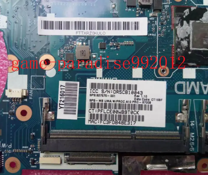 Základní deska HP 827575-001