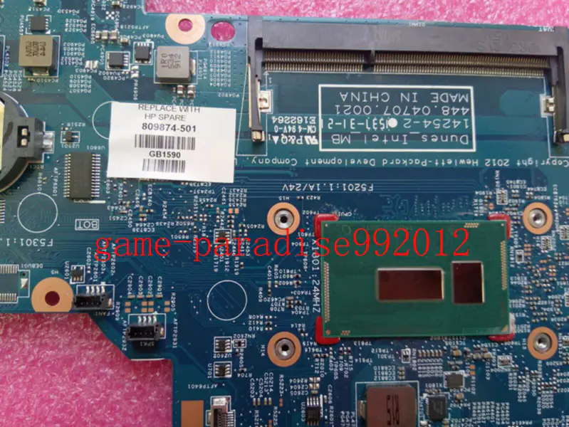 Základní deska HP 809874-501