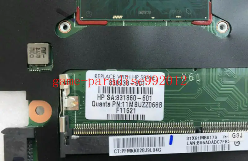 Základní deska HP 830938-601