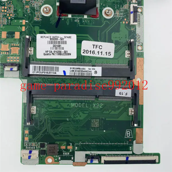 Základní deska HP 809399-501