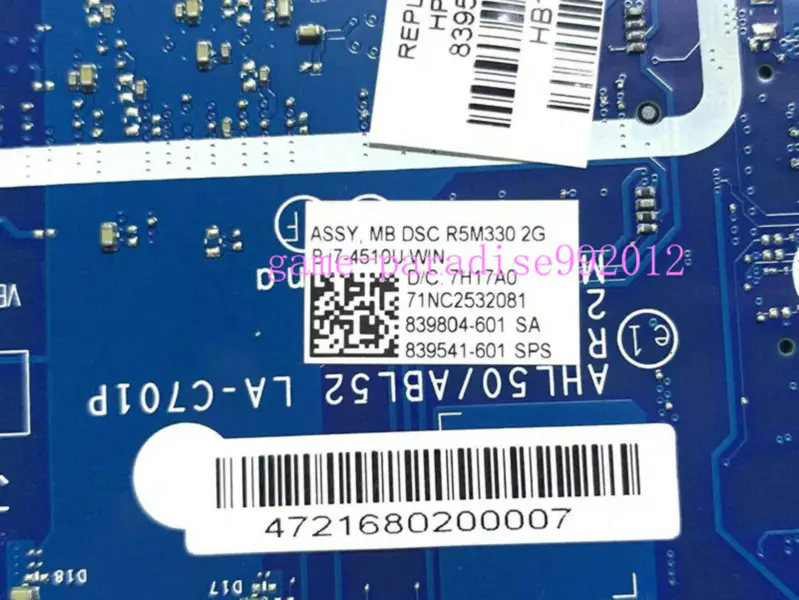 Základní deska HP 839541-601