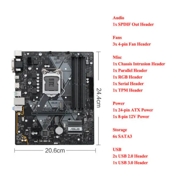 Základní deska Asus PRIME B360M-A