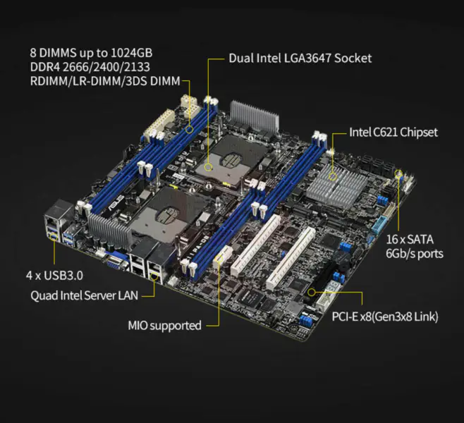 Základní deska Asus Z11PA-D8