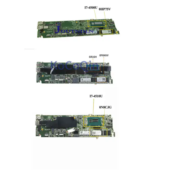 Základní deska HP 0HP75V 0N8CJG N8CJG I7-4510U 0F6NVV F6NVV I7-4650U