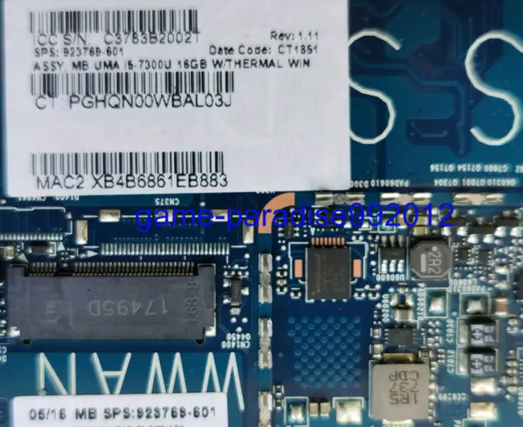 Základní deska HP 923769-601
