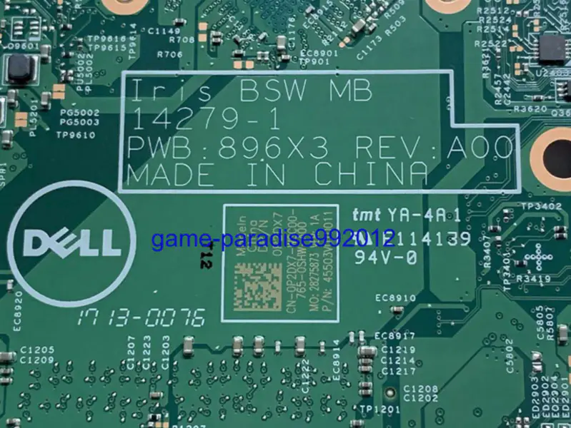 Základní deska Dell 0P2DX7