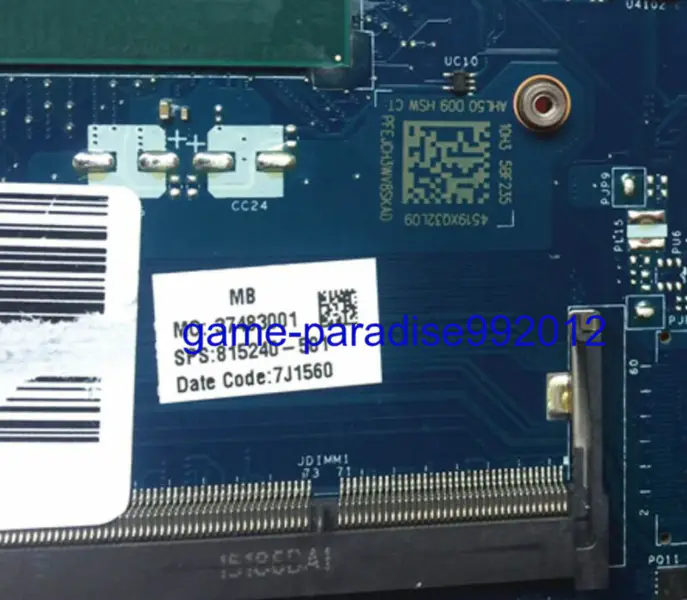 Základní deska HP 815240-501
