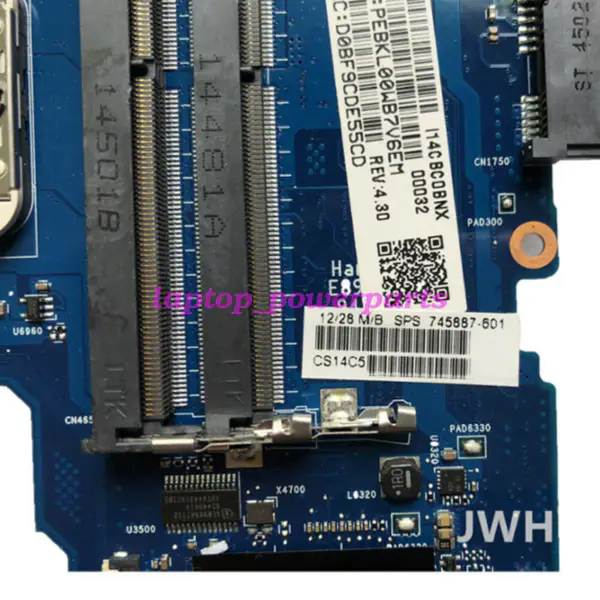 HP 745887-501 6050A2567102 motherboard