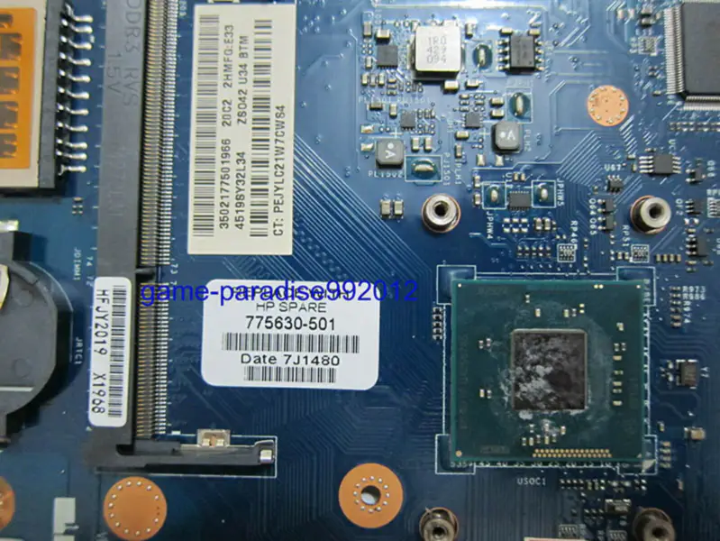 Základní deska HP 775630-501