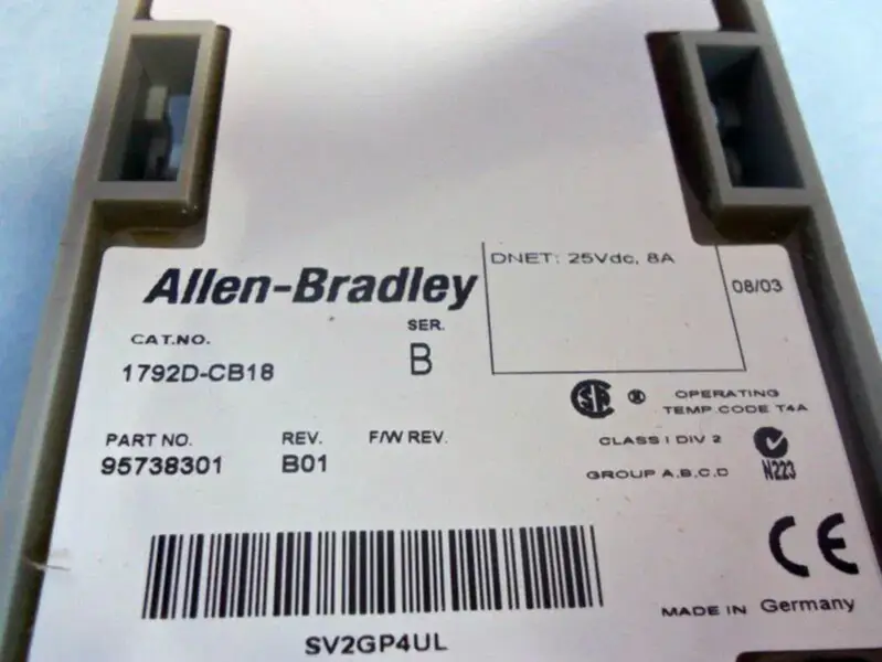 Allen-Bradley 1792D-CB18