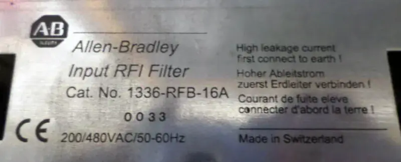 Allen-Bradley 1336-RFB-16A