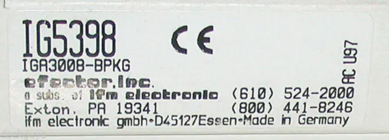 IFM Efector IG5398