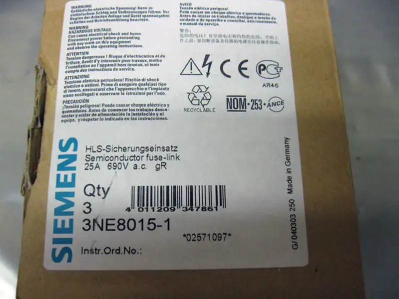 Siemens 3NE8015-1