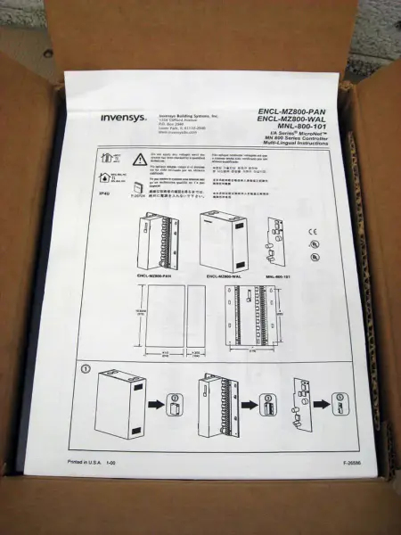 Invensys ENCL-MZ800-WAL
