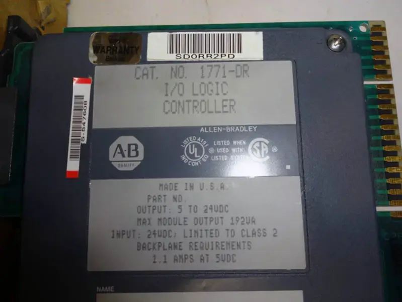 Allen-Bradley 1771-DR