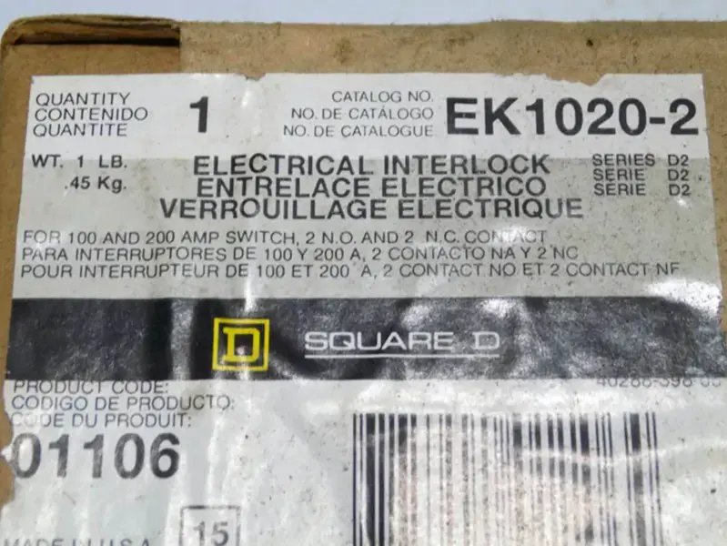 Square D EK10202