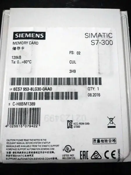 Siemens 6ES7953-8LG30-0AA0