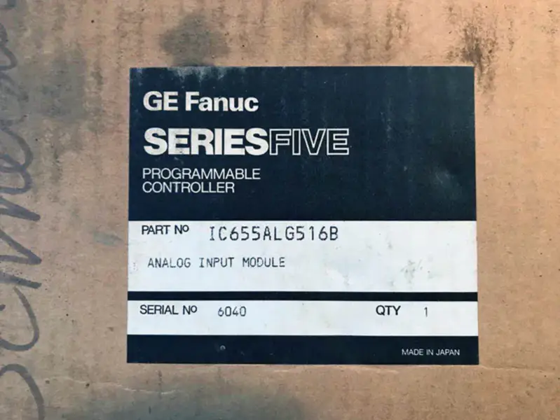 GE-Fanuc IC655ALG516