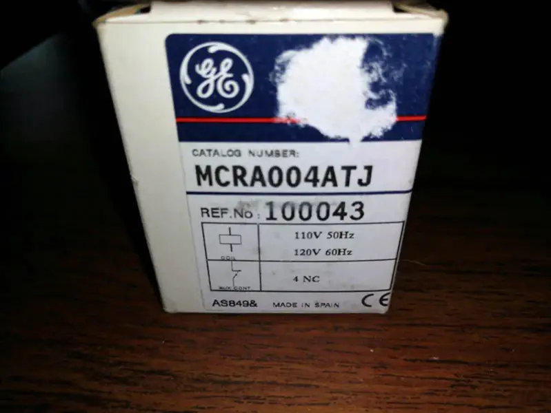 GENERAL ELECTRIC MCRA004ATJ