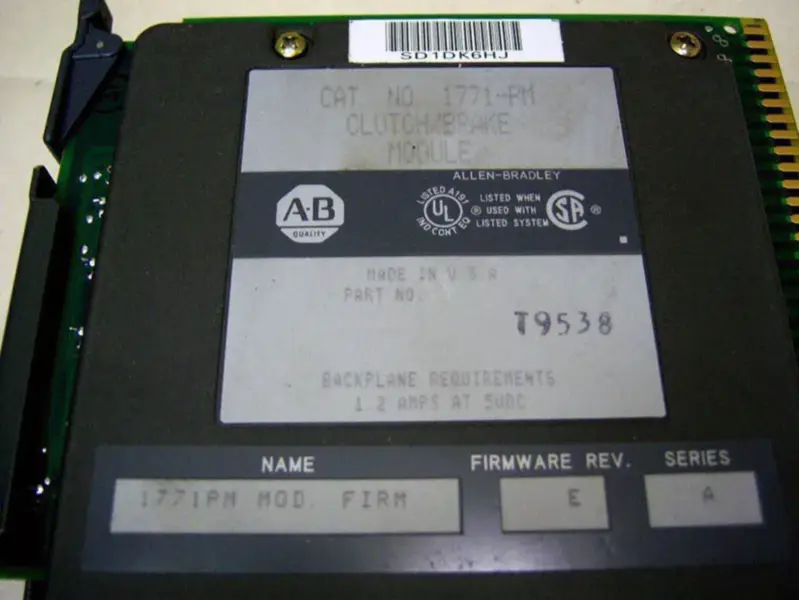 Allen-Bradley 1771-PM