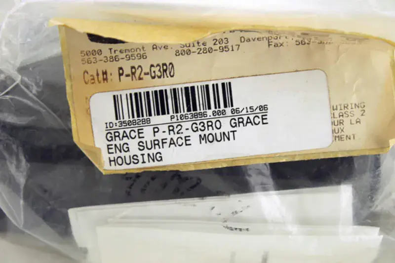 GRACE ENGINEERED PRODUCTS P-R2-G3R0