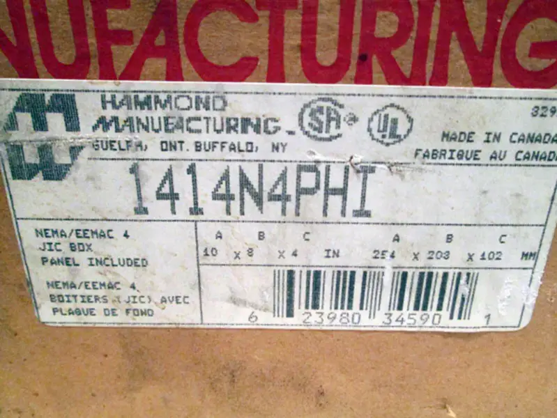 HAMMOND 1414N4PHI