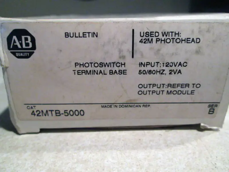 Allen-Bradley 42MTB-5000