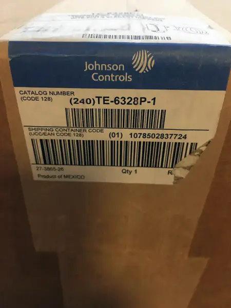 Johnson Controls TE-6328P-1