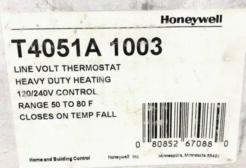 Honeywell T4051A1003