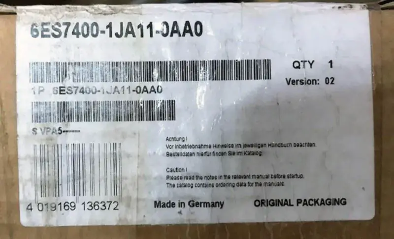 Siemens 6ES7400-1JA11-0AA0