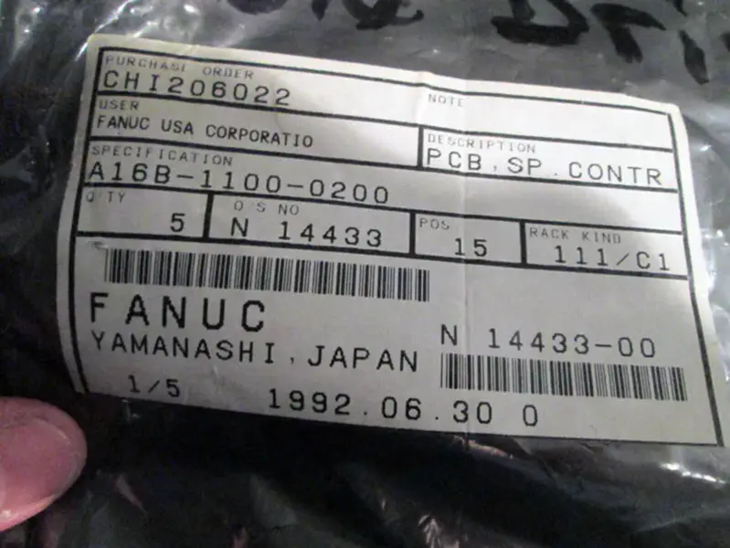 Fanuc A16B-1100-0200