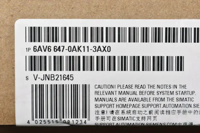 Siemens 6AV6647-0AK11-3AX0