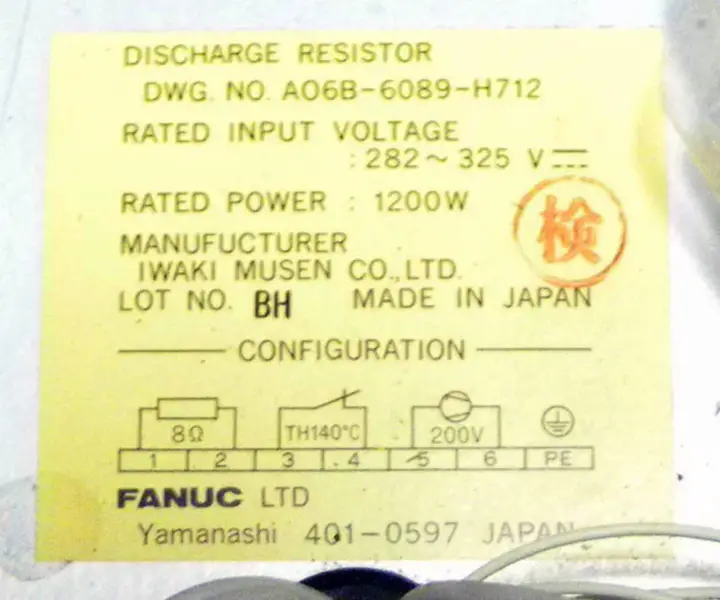 GE Fanuc A06B-6089-H712