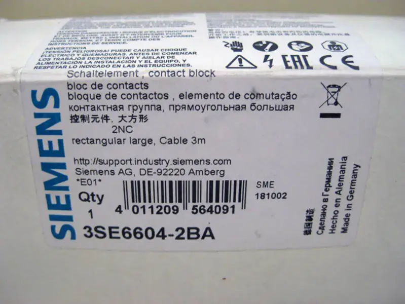 Siemens 3SE6604-2BA