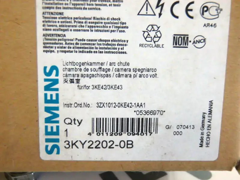 Siemens 3KY2202-0B
