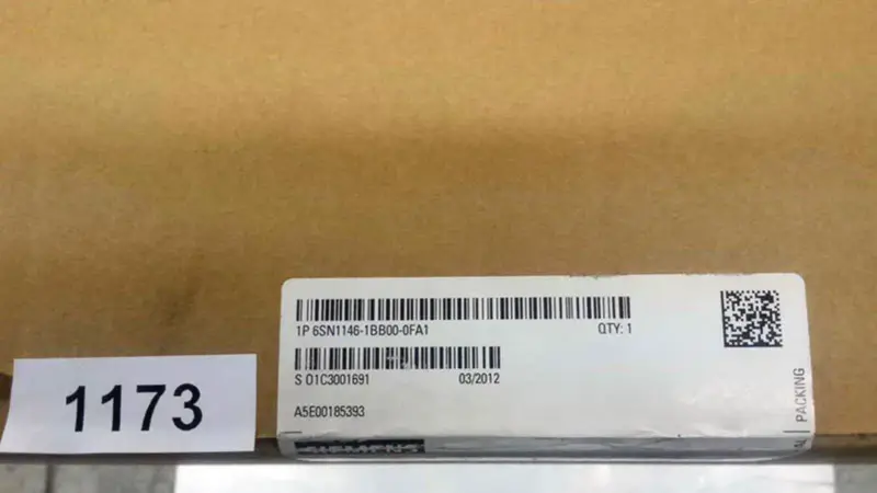 SIEMENS 6SN1123-1AA01-0FA1 SIMODRIVE POWER MODULE 6SN1123-1AA01-0FA1