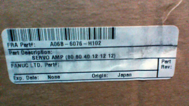 Fanuc A06B-6076-H102