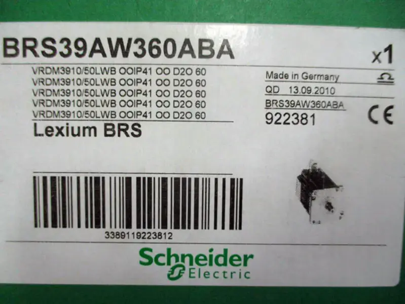 SCHNEIDER ELECTRIC BRS39AW360ABA