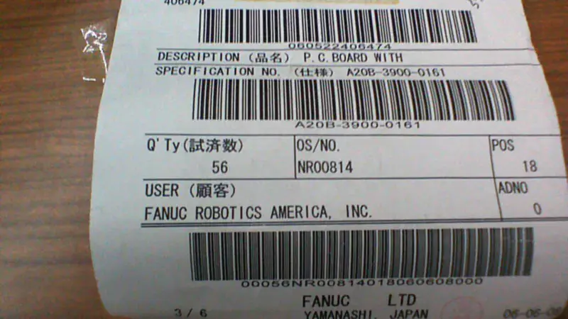 FANUC A20B-3900-0161