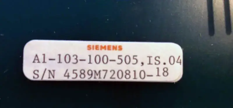 Siemens A1-103-100-505