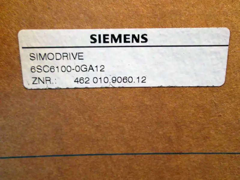 Siemens 6SC6100-OGA12