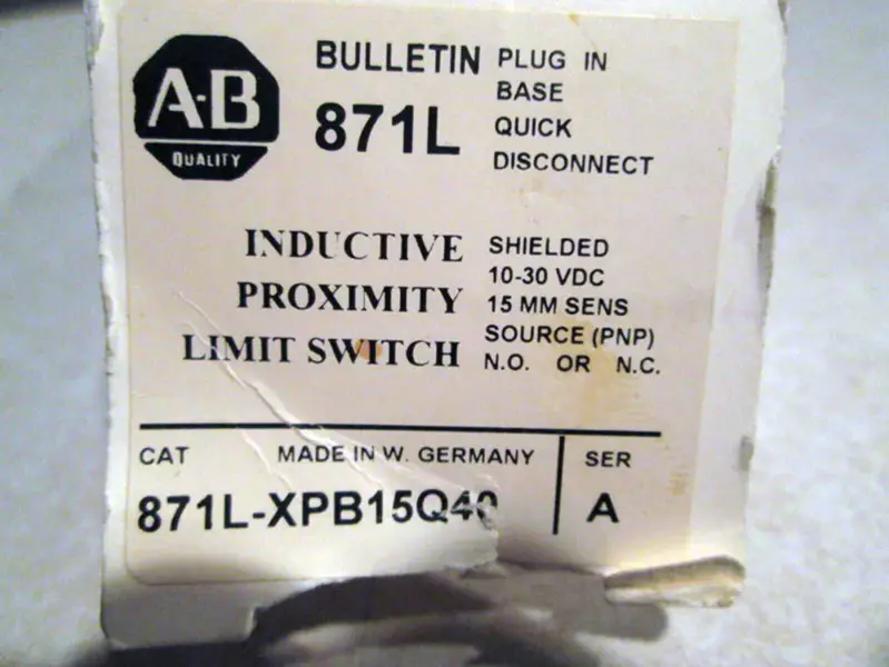 Allen-Bradley 871L-XPB15Q40