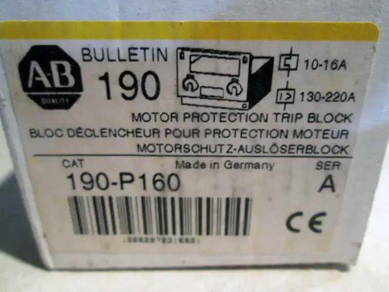 Allen-Bradley 190-P160