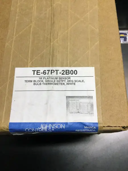 Johnson Controls TE-67PT-2B00