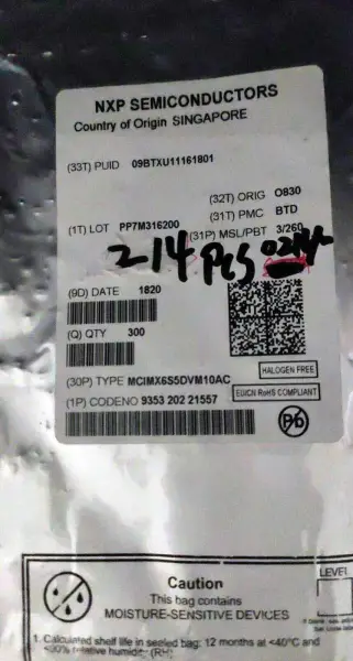 FREESCALE MCIMX6S5DVM10AC