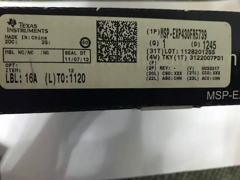 TI MSP-EXP430FR5739